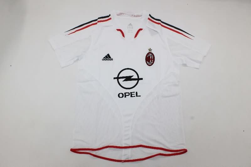 AAA Quality AC Milan 2004/05 Away Retro Soccer Jersey