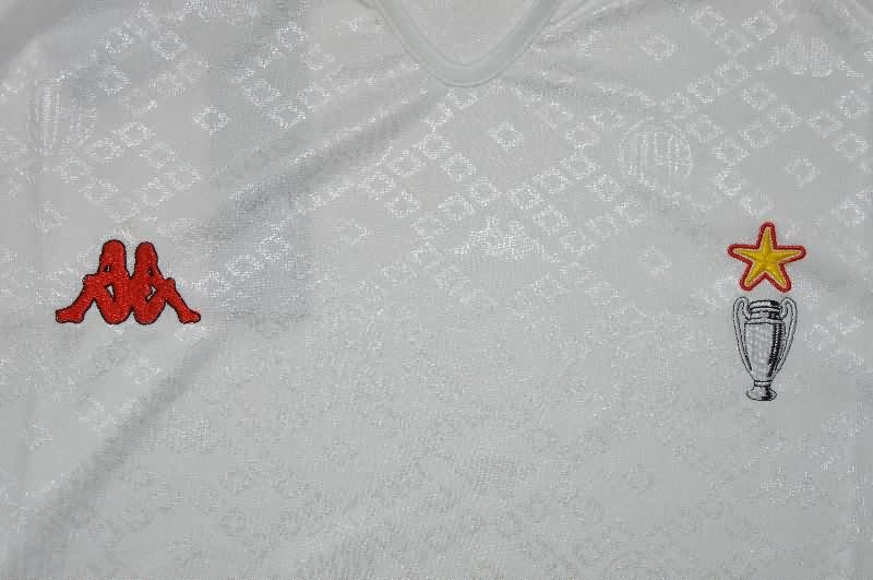 AC Milan Soccer Jersey Away Retro Replica 1989/90