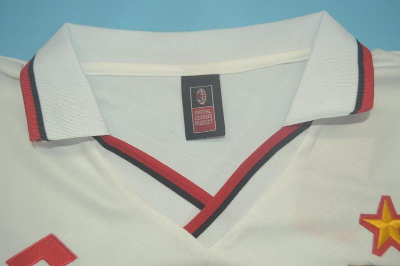 AC Milan Soccer Jersey Away Retro Replica 1993/94