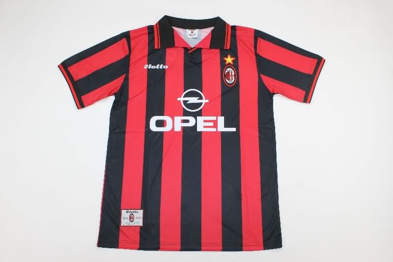 AAA Quality AC Milan 1997/98 Home Retro Soccer Jersey