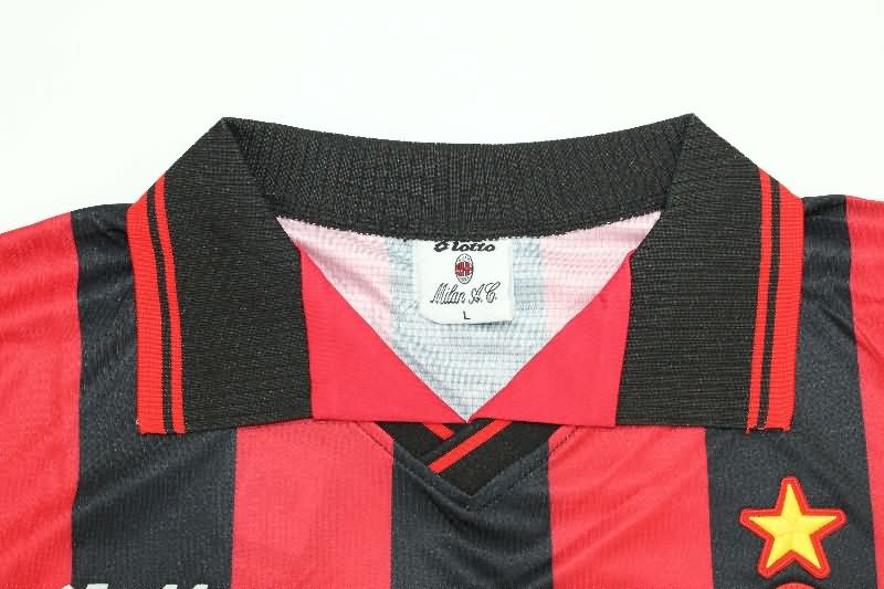 AAA Quality AC Milan 1997/98 Home Retro Soccer Jersey