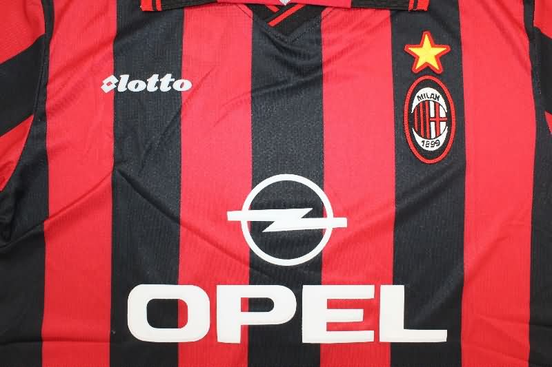 AAA Quality AC Milan 1997/98 Home Retro Soccer Jersey