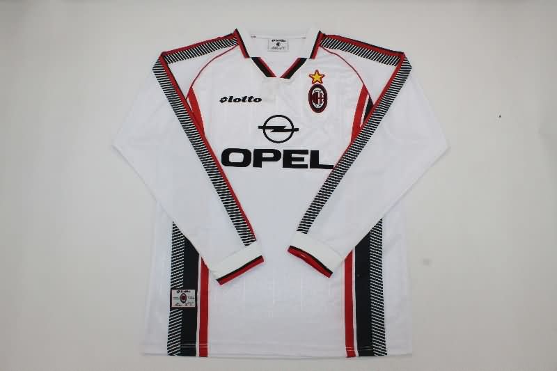AAA Quality AC Milan 1997/98 Third Long Sleeve Retro Soccer Jersey