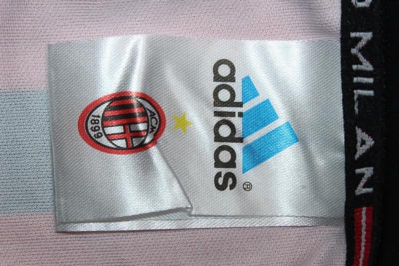 AC Milan Soccer Jersey Home Long Slevee Retro Replica 1999/00