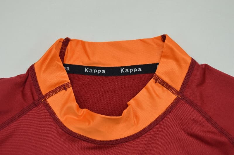 AAA Quality AS Roma 2000/01 Home Retro Long Sleeve Soccer Jersey