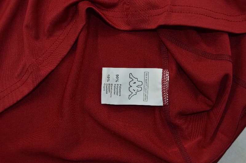 AAA Quality AS Roma 2000/01 Home Retro Long Sleeve Soccer Jersey