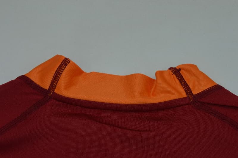 AAA Quality AS Roma 2000/01 Home Retro Long Sleeve Soccer Jersey