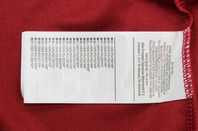 AAA Quality AS Roma 2017/18 Home Long Sleeve Retro Soccer Jersey