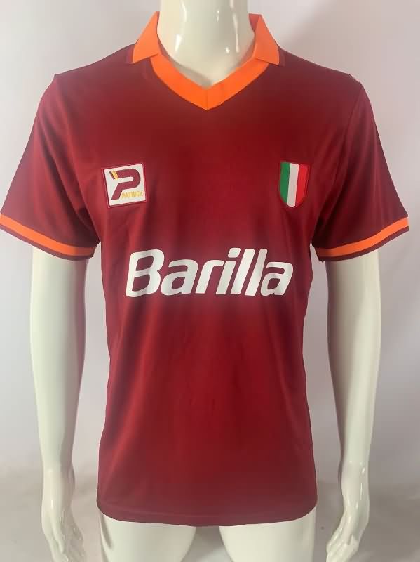 AAA Quality AS Roma 1983/84 Home Retro Soccer Jersey
