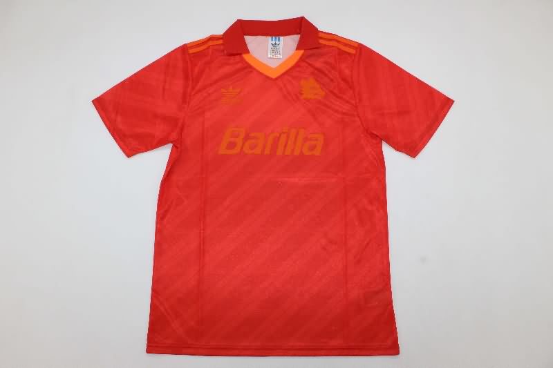 AAA Quality AS Roma 1992/94 Home Retro Soccer Jersey 02
