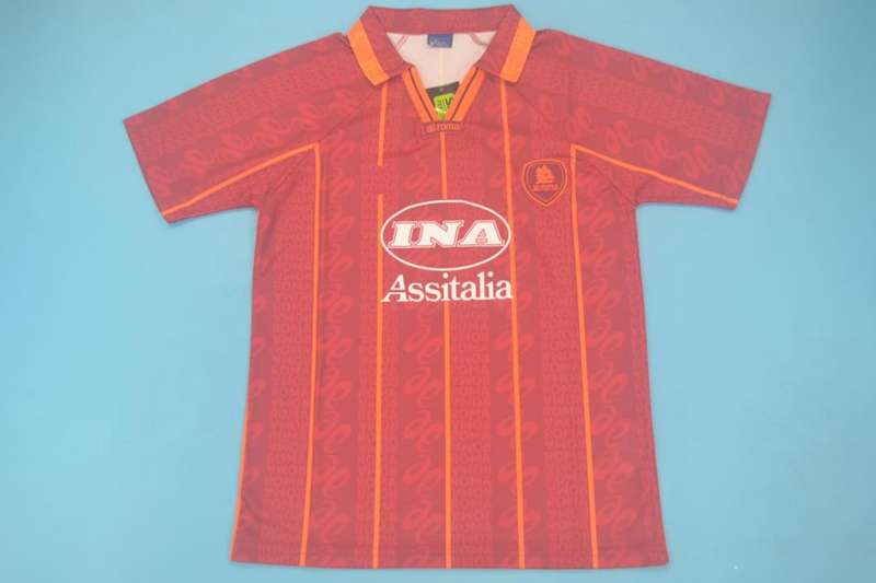 AS Roma Soccer Jersey Home Retro Replica 1996/97