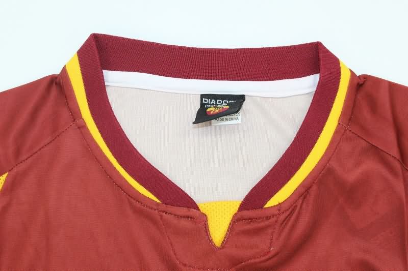 AS Roma Soccer Jersey Home Retro Replica 1997/98