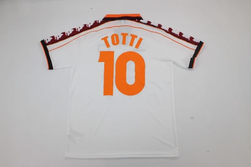 AS Roma Soccer Jersey Away Retro Replica 1998/99
