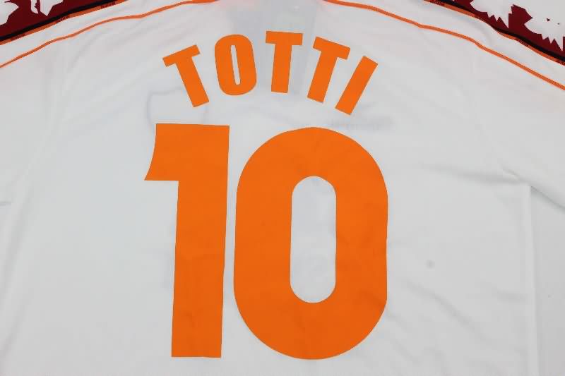 AS Roma Soccer Jersey Away Retro Replica 1998/99