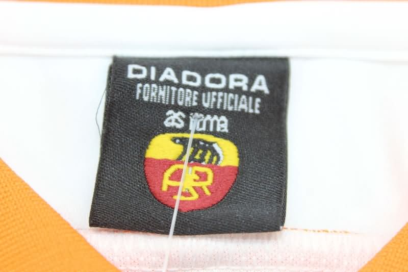 AAA Quality AS Roma 1998/99 Away Long Sleeve Retro Soccer Jersey