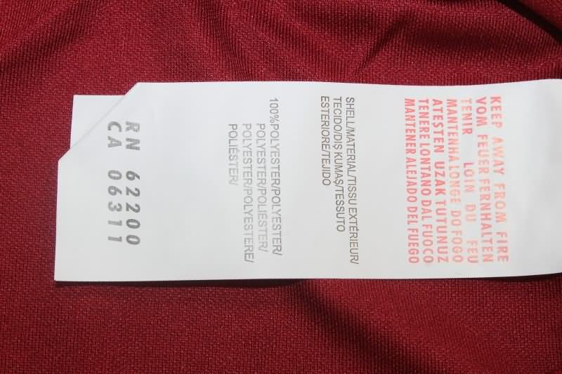 AS Roma Soccer Jersey Home Long Sleeve Retro Replica 1998/99