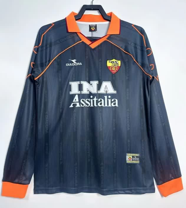 AAA Quality AS Roma 1999/00 Third Retro Long Sleeve Soccer Jersey