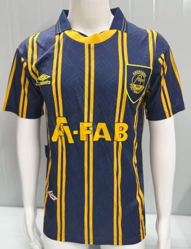 AAA Quality Aberdeen 1993/94 Away Retro Soccer Jersey