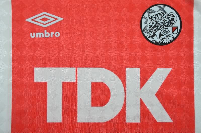 Ajax Soccer Jersey Home Retro Replica 1989/91