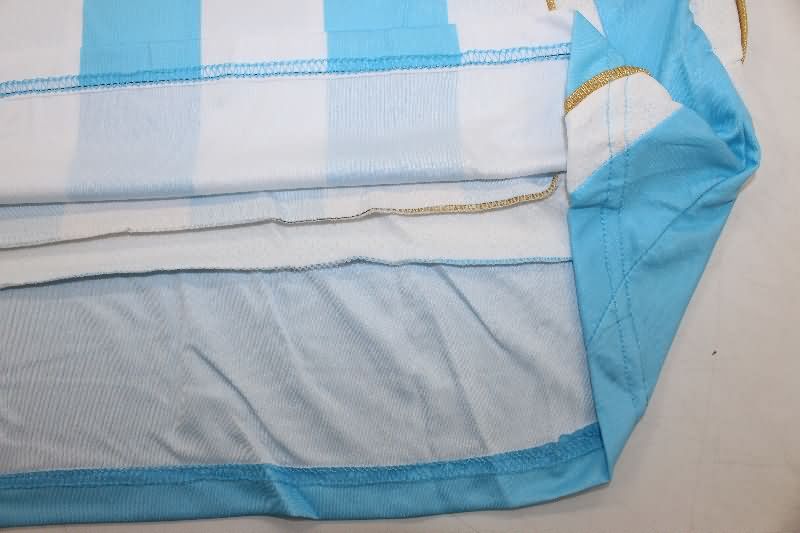 Argentina Soccer Jersey Home Long Sleeve Retro Replica 2006