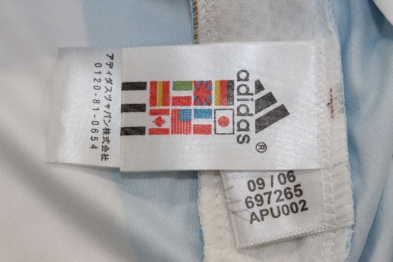 Argentina Soccer Jersey Home Long Sleeve Retro Replica 2006