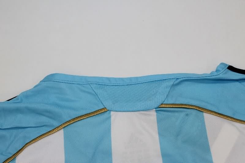Argentina Soccer Jersey Home Long Sleeve Retro Replica 2006