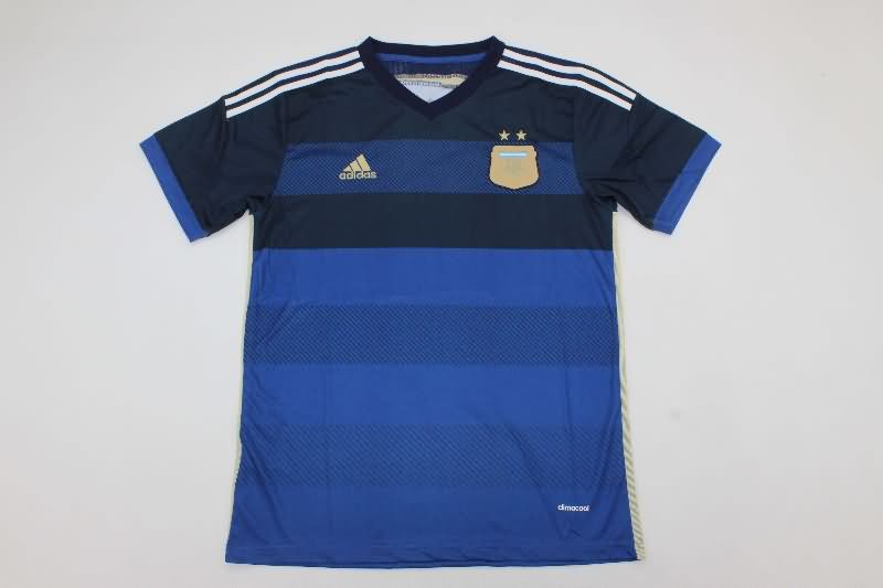 Argentina Soccer Jersey Away Retro Replica 2014