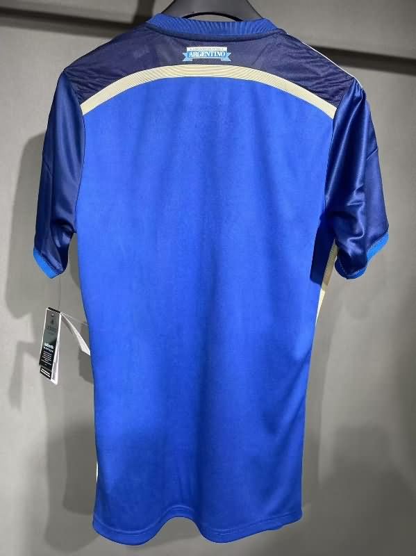 AAA Quality Argentina 2014 Away Retro Soccer Jersey(Player)