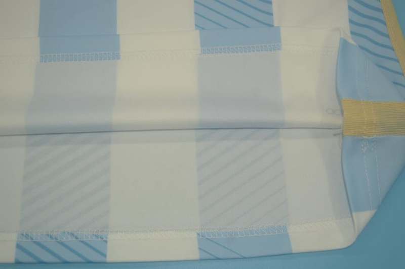 Argentina Soccer Jersey Home Long Sleeve Retro (Player) 2014