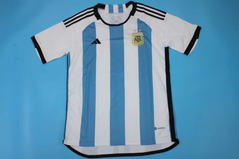 AAA Quality Argentina 2022 Home Retro Soccer Jersey