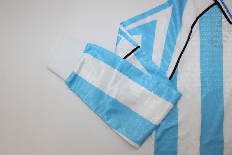 AAA Quality Argentina 1996/97 Home Long Sleeve Retro Soccer Jersey