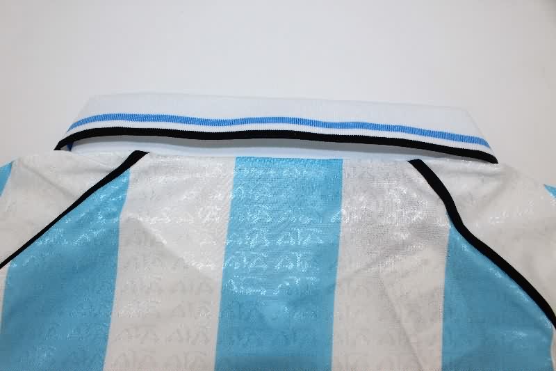 AAA Quality Argentina 1996/97 Home Long Sleeve Retro Soccer Jersey
