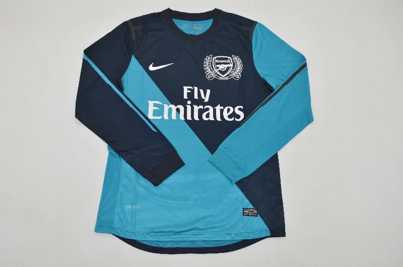 AAA Quality Arsenal 2011/12 Away Long Retro Soccer Jersey (Player)