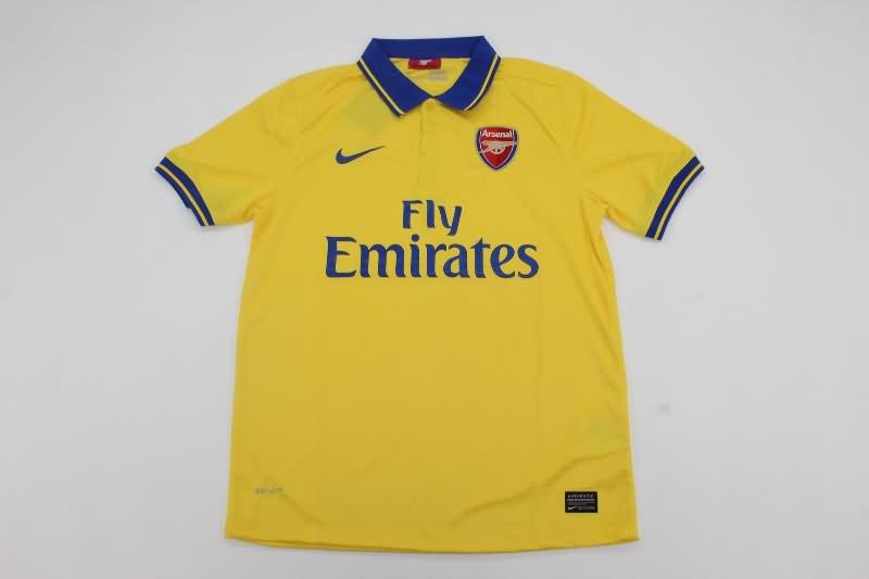 Arsenal Soccer Jersey Away Retro Replica 2013/14