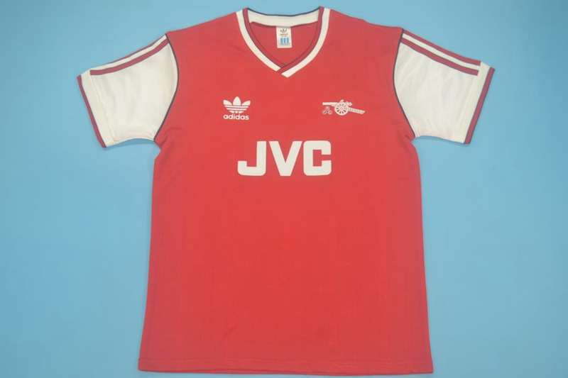 Arsenal Soccer Jersey Home Retro Replica 1986/88