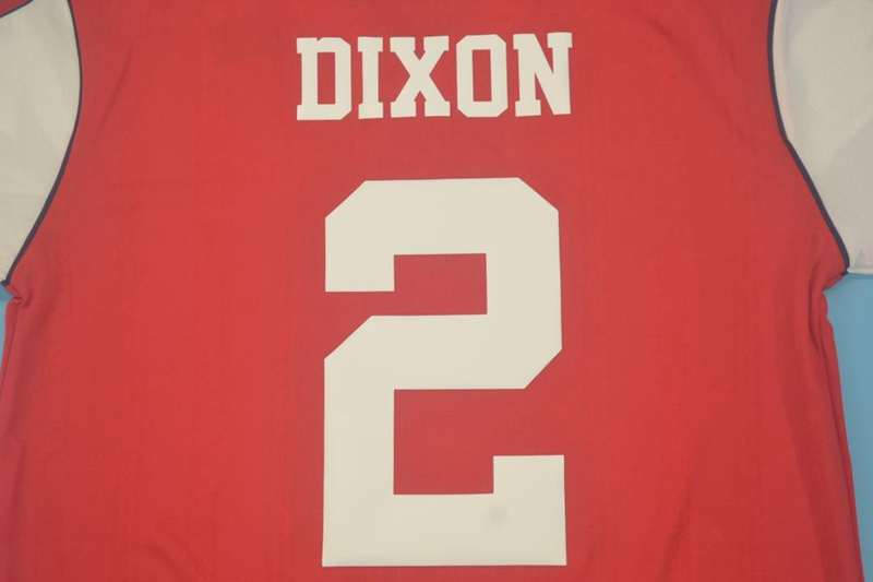 Arsenal Soccer Jersey Home Retro Replica 1986/88