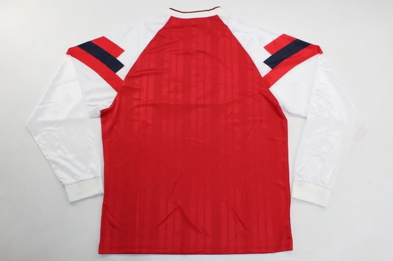 Arsenal Soccer Jersey Home Retro Long Sleeve Replica 1992/94