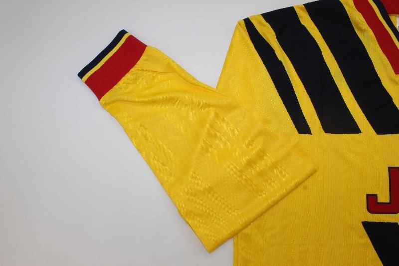AAA Quality Arsenal 1993/94 Away Retro Long Sleeve Soccer Jersey
