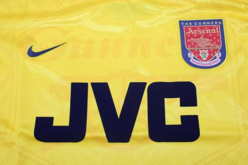 Arsenal Soccer Jersey Away Retro Replica 1996/97