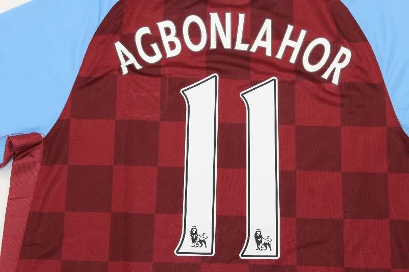 AAA Quality Aston Villa 2011/12 Home Retro Soccer Jersey