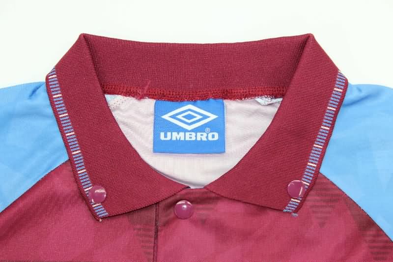 AAA Quality Aston Villa 1990/92 Home Retro Soccer Jersey