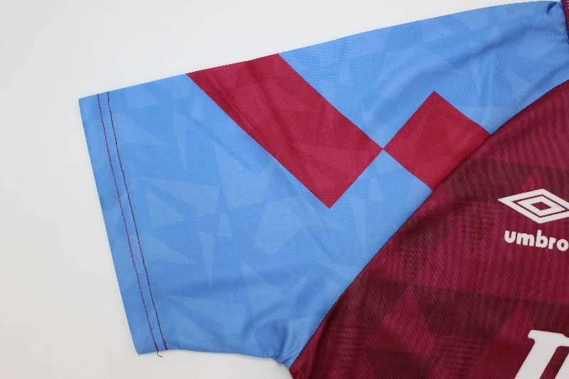 AAA Quality Aston Villa 1990/92 Home Retro Soccer Jersey