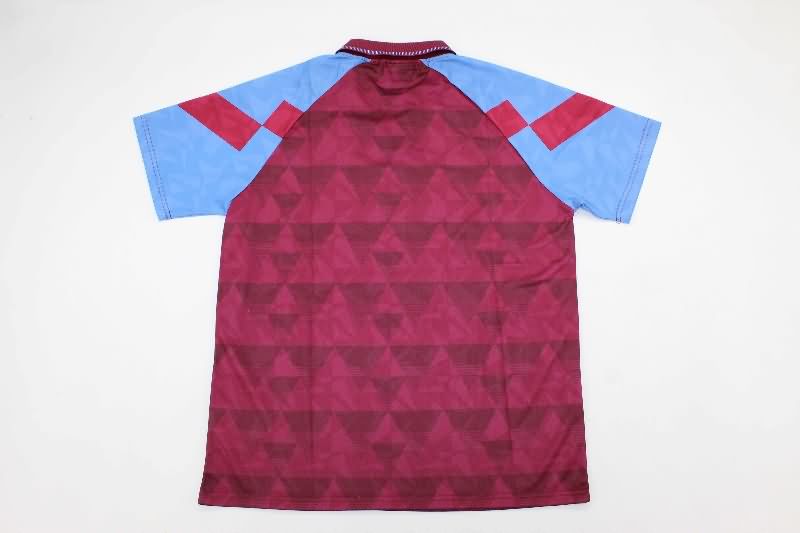AAA Quality Aston Villa 1990/92 Home Retro Soccer Jersey