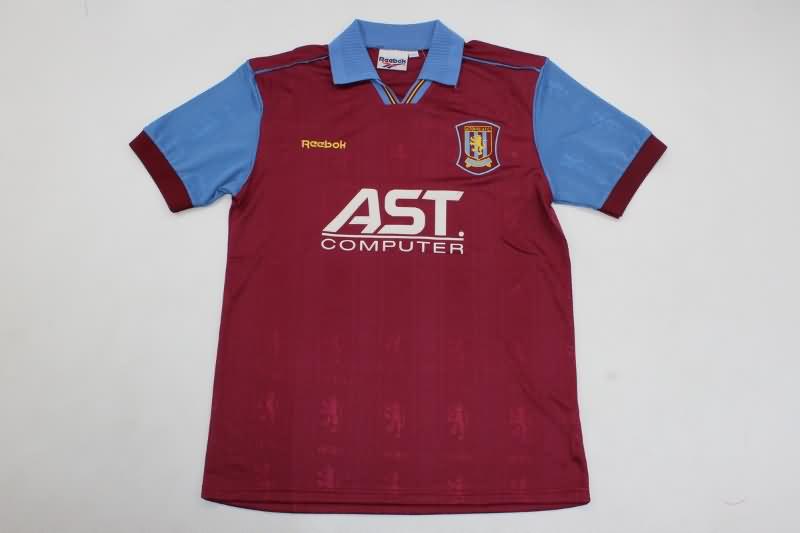 Aston Villa Soccer Jersey Home Retro Replica 1995/96 Aston Villa Soccer Jersey Home Retro Replica 1995/96