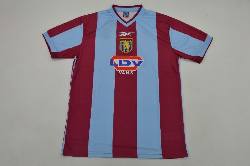 AAA Quality Aston Villa 1999/00 Home Retro Soccer Jersey AAA Quality Aston Villa 1999/00 Home Retro Soccer Jersey