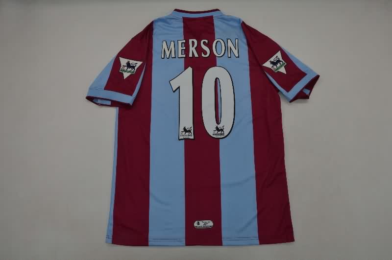 AAA Quality Aston Villa 1999/00 Home Retro Soccer Jersey