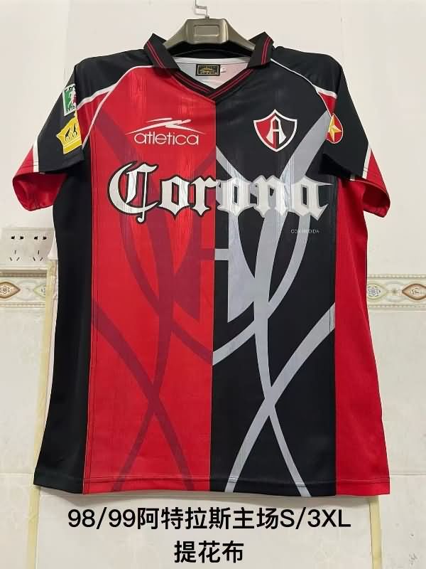 AAA Quality Atlas 1998/99 Home Retro Soccer Jersey