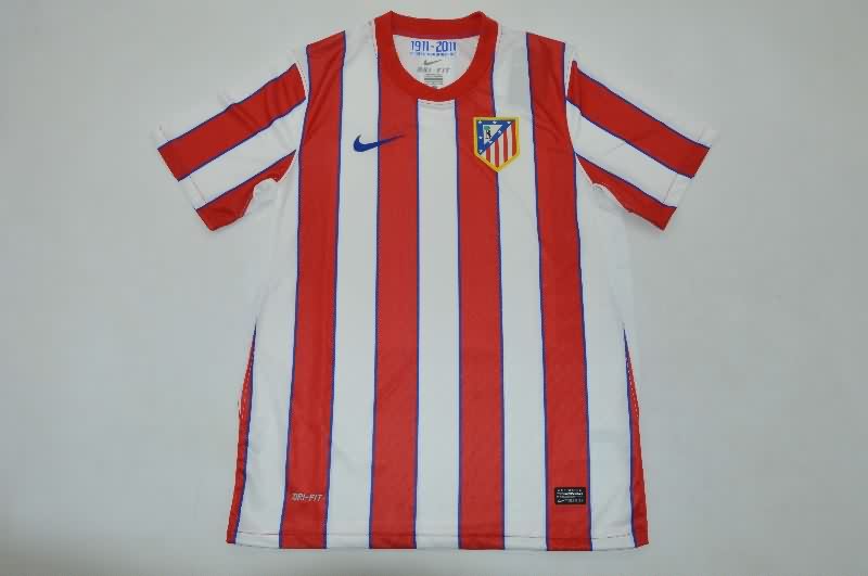Atletico Madrid Soccer Jersey Home UCL Jersey Replica 2011/12
