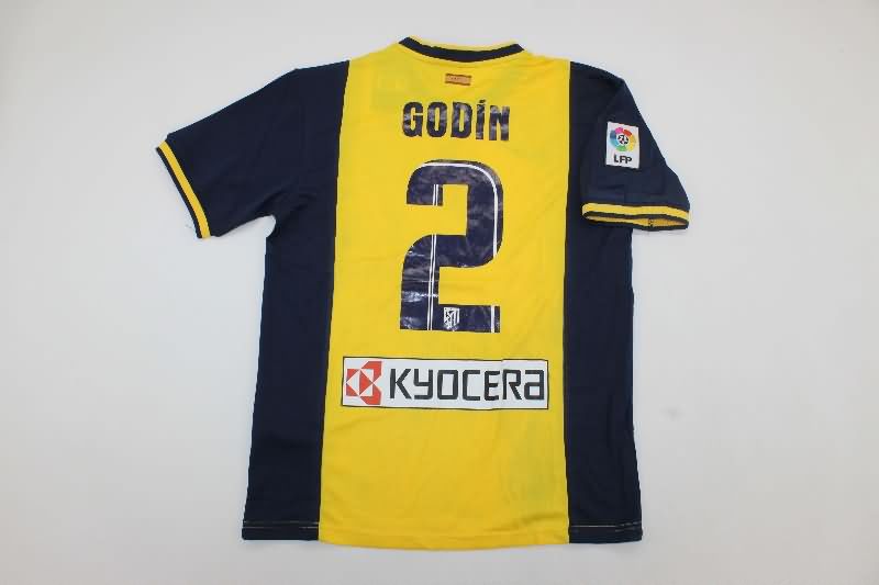 Atletico Madrid Soccer Jersey Away Retro Replica 2013/14