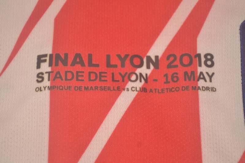 Atletico Madrid Soccer Jersey Europa Retro Replica 2017/18